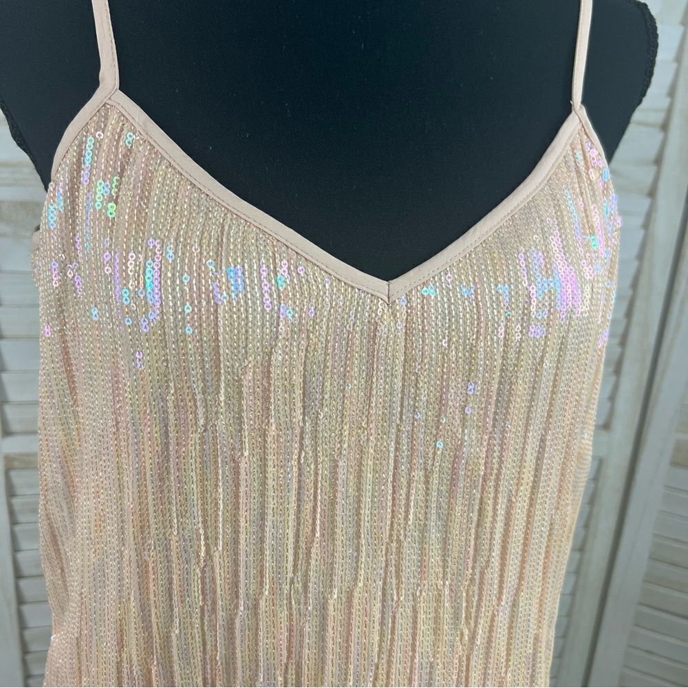 Anthropologie Amelie Sequin Tank Cami Top 4 - Picture 3 of 14